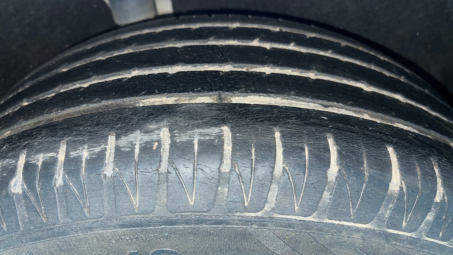 Used 2021 Ford EcoSport Titanium 1.5L Ti-VCT Petrol Manual tyres RIGHT REAR TYRE TREAD VIEW