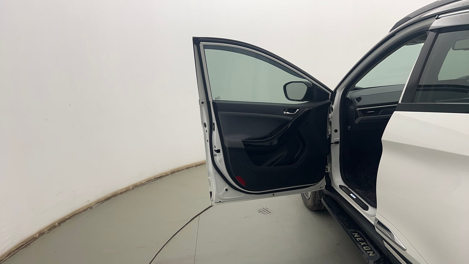 Used 2025 Tata Nexon Fearless Plus (PS) 1.5 Diesel 6AMT Dual Tone Diesel Automatic interior LEFT FRONT DOOR OPEN VIEW