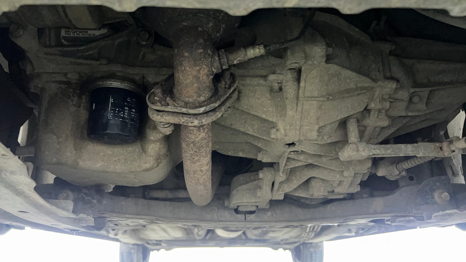 Used 2018 Maruti Suzuki Baleno Delta 1.2 Petrol Manual extra FRONT LEFT UNDERBODY VIEW
