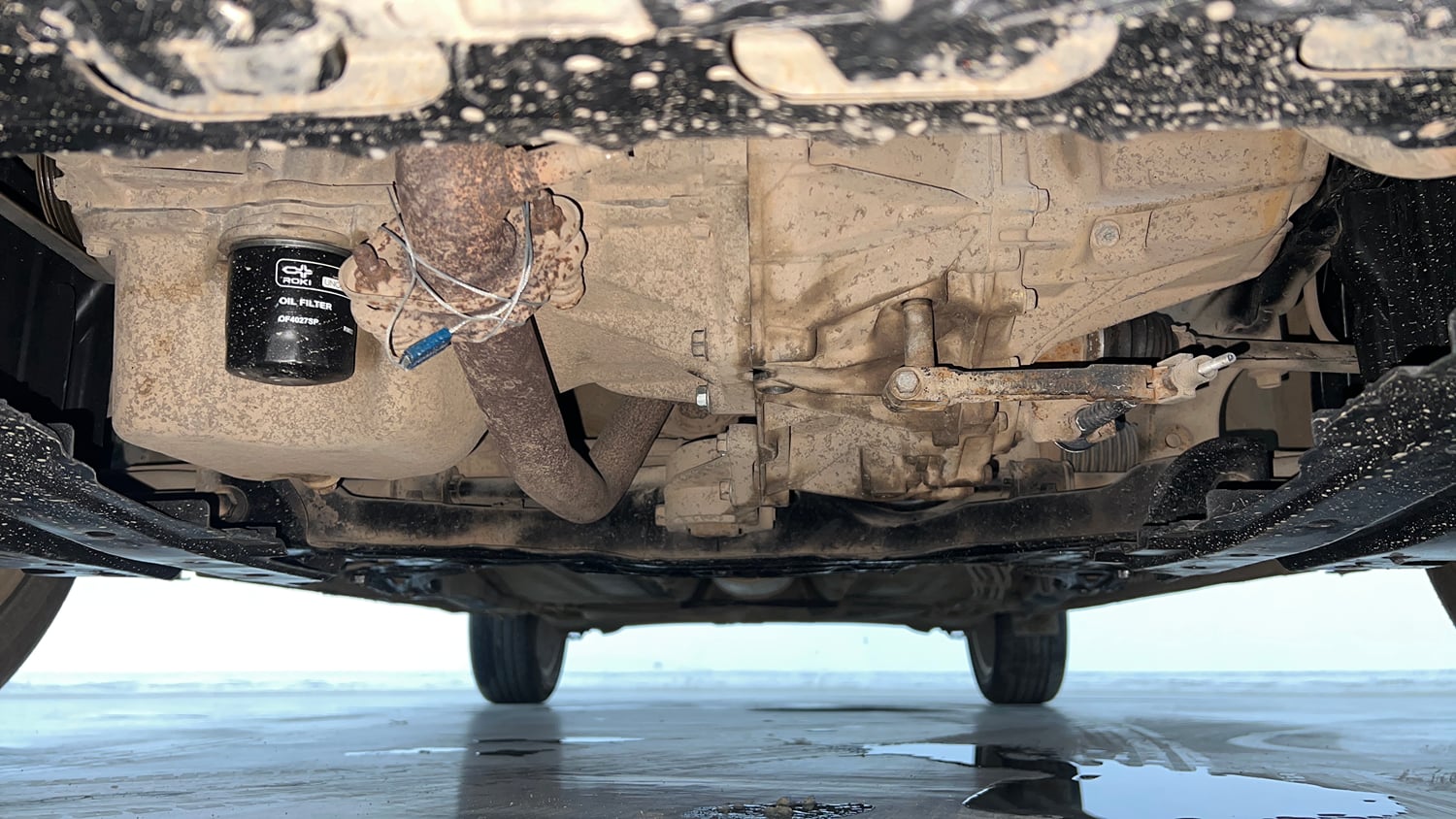 Used 2019 Maruti Suzuki Baleno Zeta Petrol Manual extra FRONT LEFT UNDERBODY VIEW
