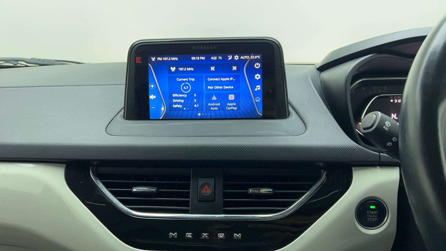 Used 2022 Tata Nexon XZA Plus (HS) Petrol Automatic top_features Integrated (in-dash) music system