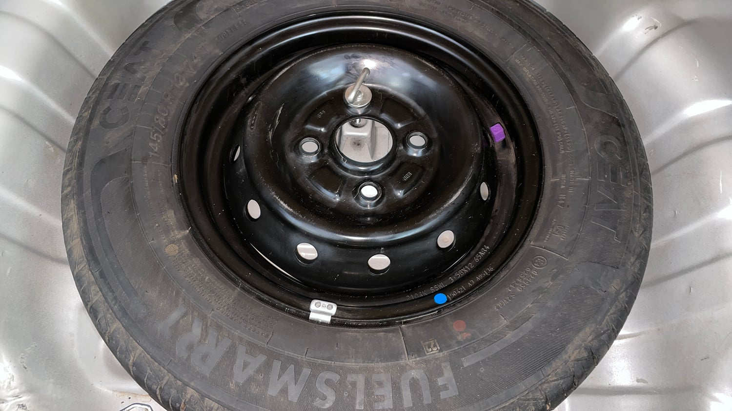 Used 2021 Maruti Suzuki Alto 800 LXi (O) Petrol Manual tyres SPARE TYRE VIEW