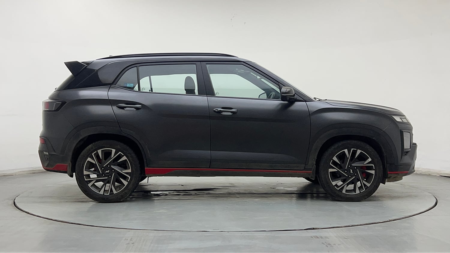 Used 2024 Hyundai Creta N-Line N10 1.5 Turbo DCT Petrol Automatic exterior RIGHT SIDE VIEW