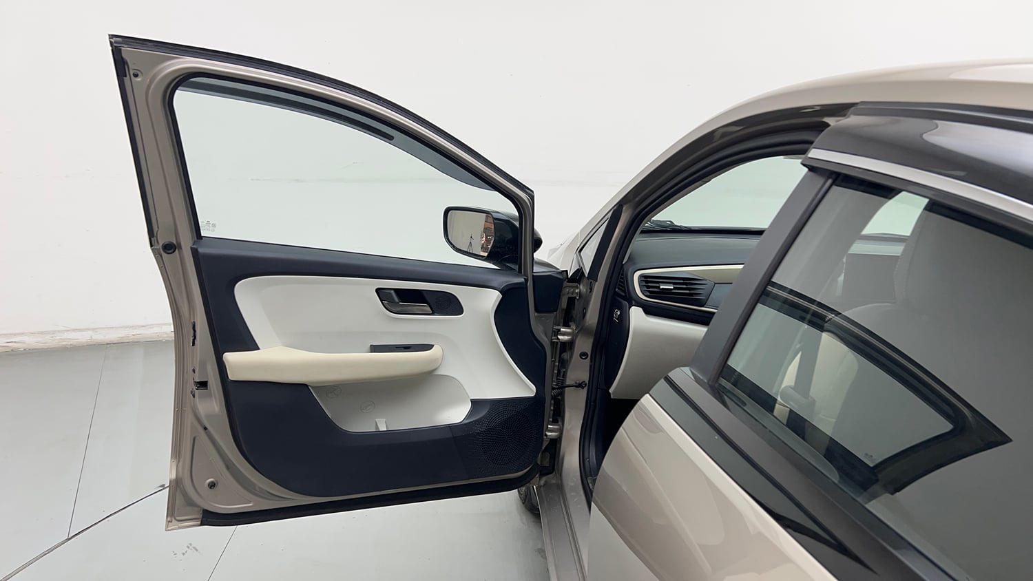 Used 2025 Tata Altroz Creative S Petrol 5AMT Petrol Automatic interior LEFT FRONT DOOR OPEN VIEW