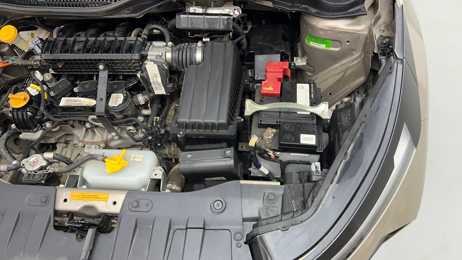 Used 2025 Tata Altroz Creative S Petrol 5AMT Petrol Automatic engine ENGINE LEFT SIDE VIEW
