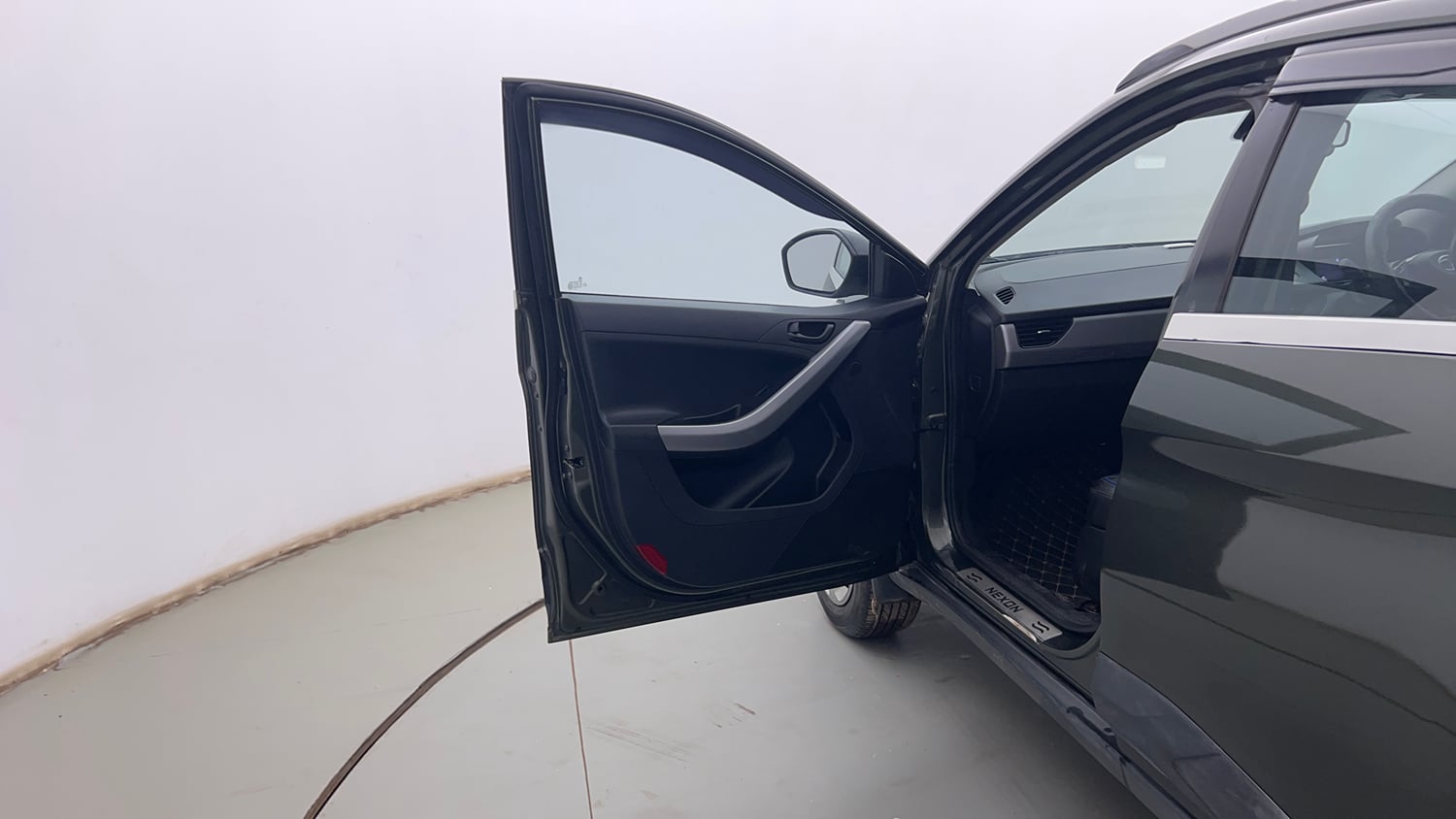 Used 2022 Tata Nexon XM (S) Petrol Manual interior LEFT FRONT DOOR OPEN VIEW