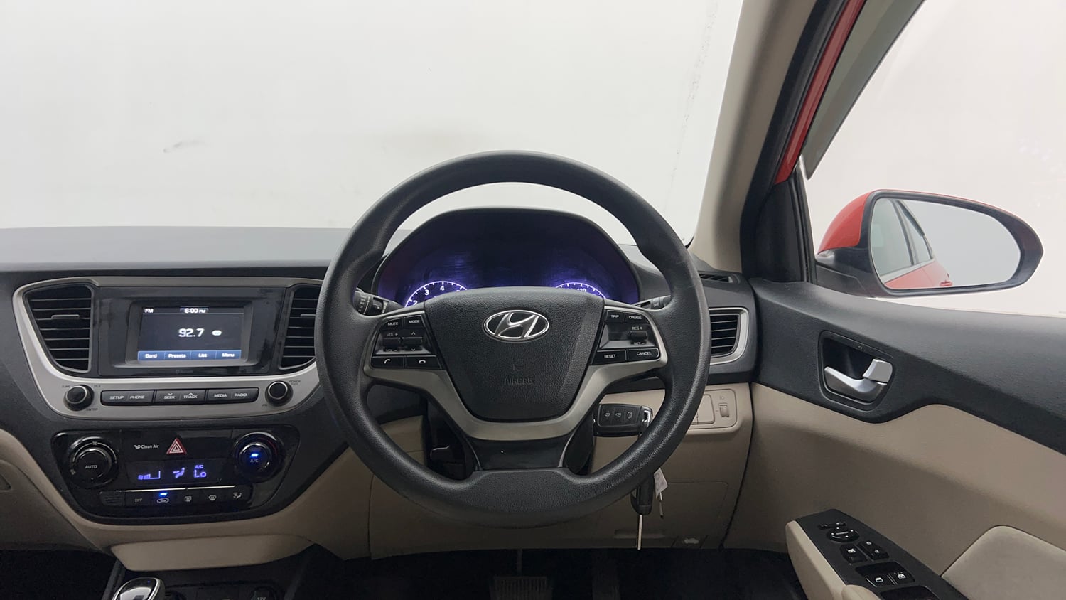 Used 2018 Hyundai Verna EX 1.6 VTVT AT Petrol Automatic interior STEERING VIEW