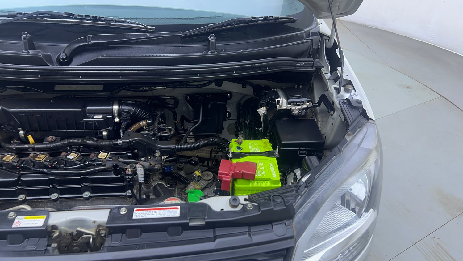 Used 2021 Maruti Suzuki Wagon R ZXi 1.2 Petrol Manual engine ENGINE LEFT SIDE VIEW