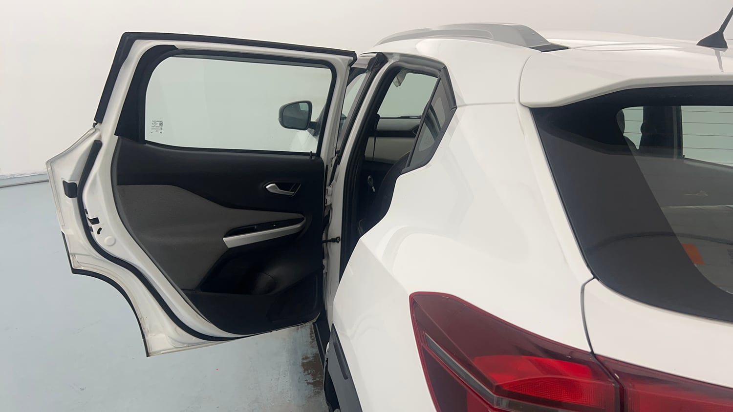 Used 2021 Nissan Magnite XL Petrol Manual interior LEFT REAR DOOR OPEN VIEW