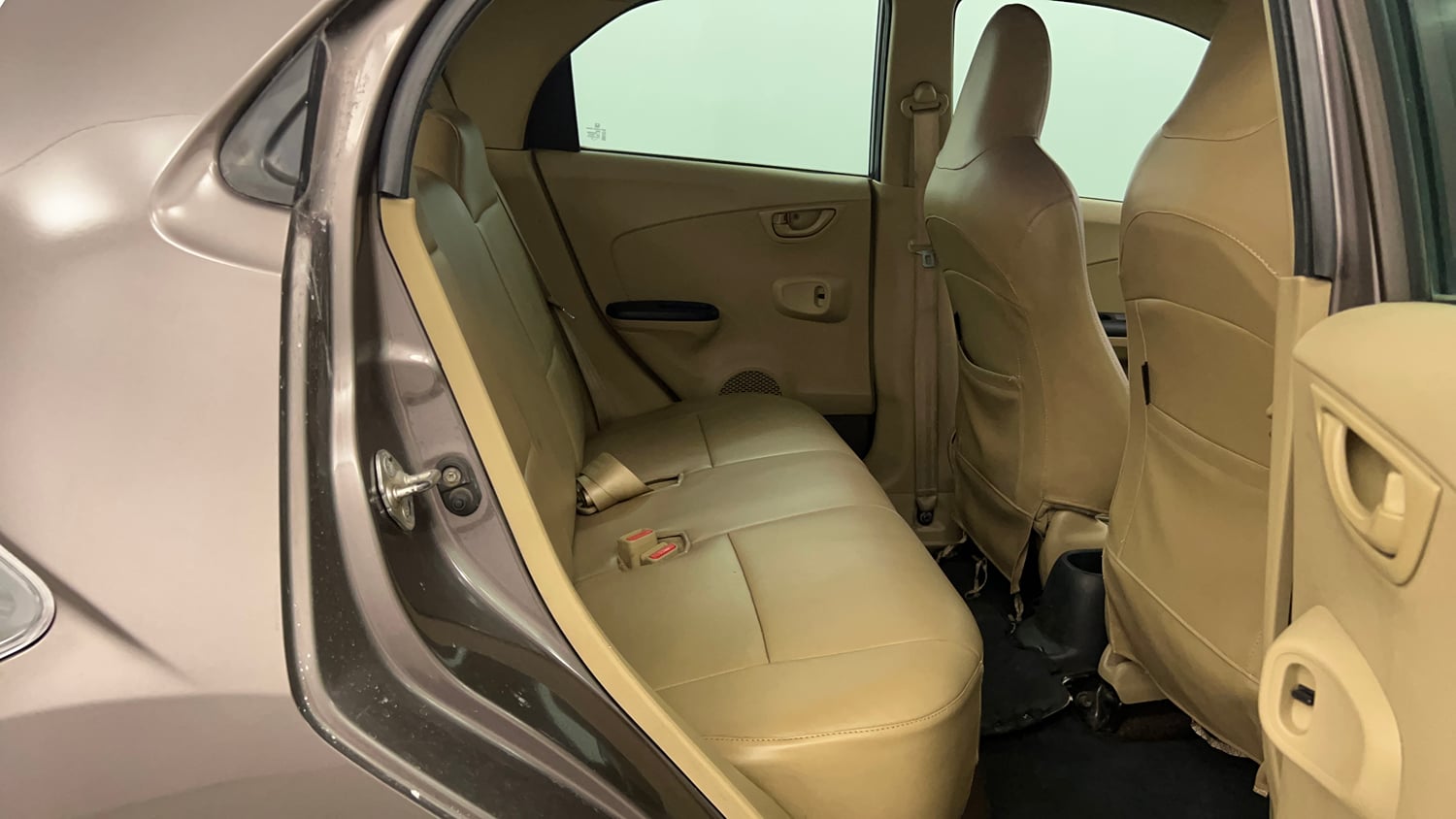 Used 2015 Honda Brio S MT Petrol Manual interior RIGHT SIDE REAR DOOR CABIN VIEW