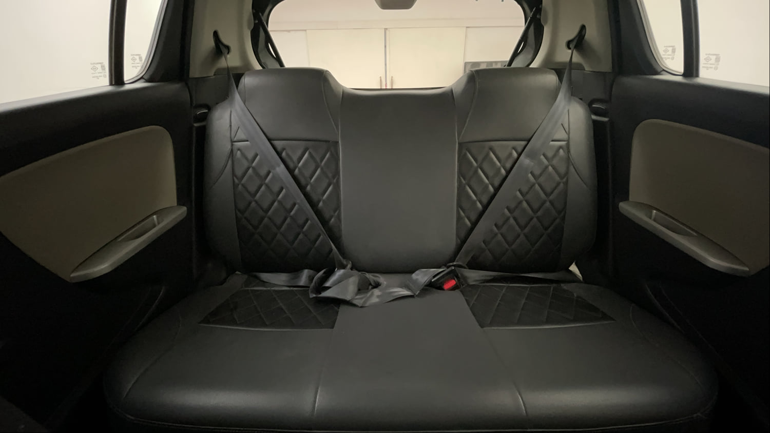 Used 2015 Maruti Suzuki Alto K10 VXi AMT Petrol Automatic interior REAR SEAT CONDITION VIEW