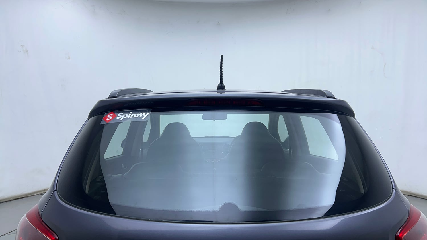 Used 2014 Hyundai Grand i10 Sportz AT 1.2 Kappa VTVT Petrol Automatic exterior BACK WINDSHIELD VIEW
