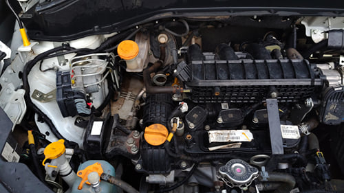 Used 2023 Tata Punch Accomplished MT Petrol Manual engine ENGINE RIGHT SIDE VIEW