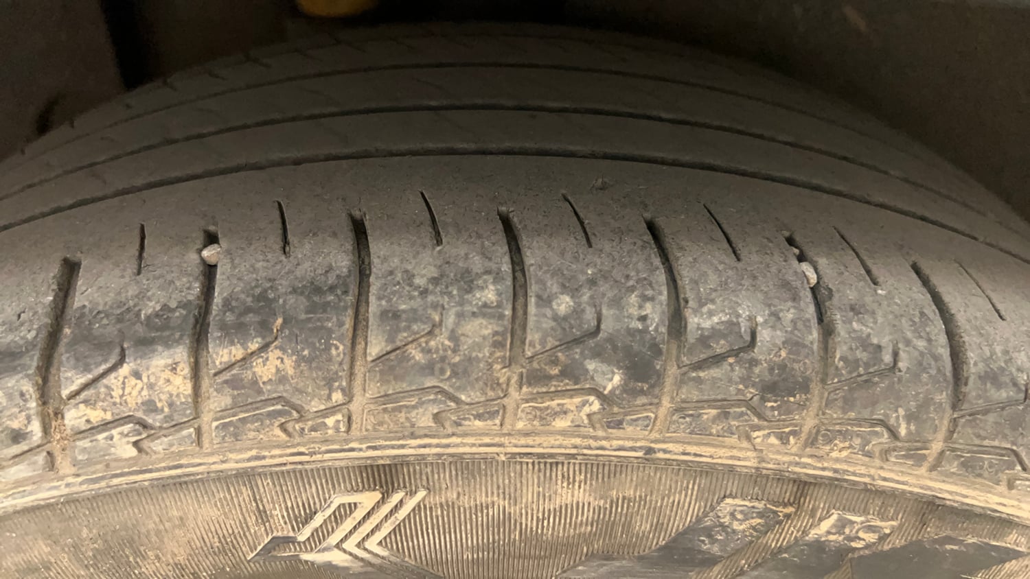 Used 2023 Kia Seltos GTX Plus 1.5 Diesel AT Diesel Automatic tyres RIGHT REAR TYRE TREAD VIEW