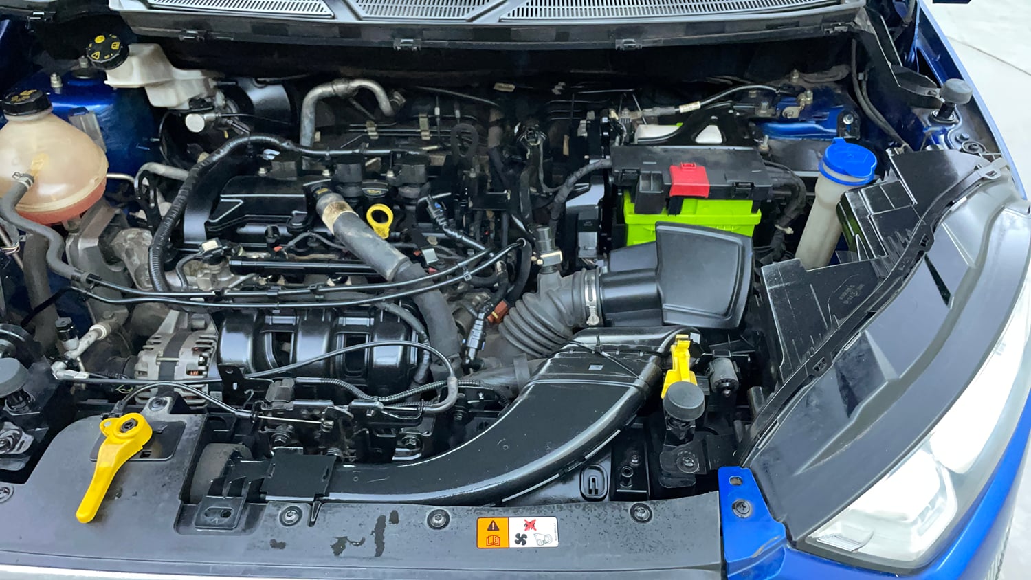 Used 2020 Ford EcoSport Titanium + 1.5L Ti-VCT AT Petrol Automatic engine ENGINE LEFT SIDE VIEW
