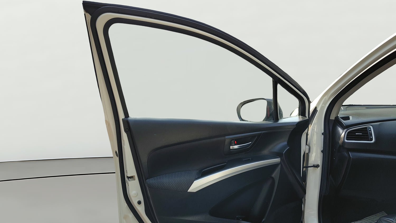 Used 2021 Maruti Suzuki S-Cross Zeta Petrol Manual interior LEFT FRONT DOOR OPEN VIEW