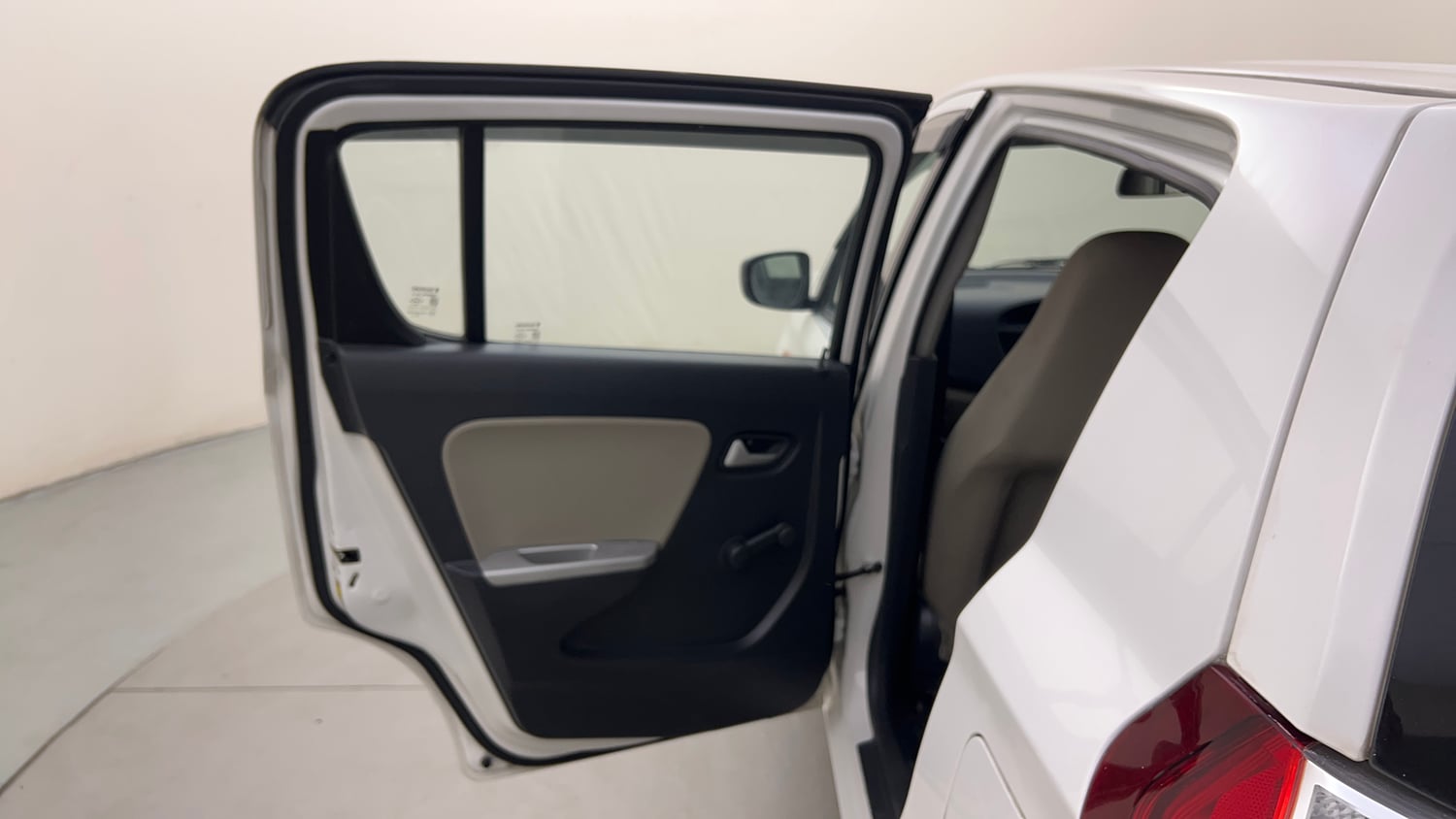Used 2019 Maruti Suzuki Alto K10 VXi AMT Petrol Automatic interior LEFT REAR DOOR OPEN VIEW
