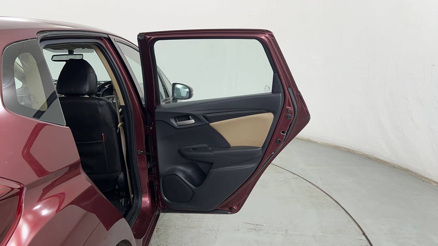 Used 2015 Honda Jazz SV Petrol Petrol Manual interior RIGHT REAR DOOR OPEN VIEW