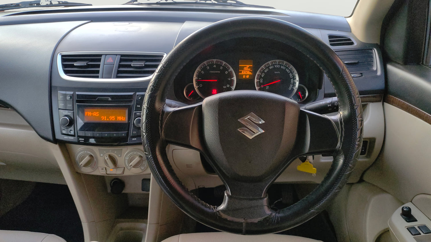 Used 2015 Maruti Suzuki Swift Dzire VXI Petrol Manual interior STEERING VIEW