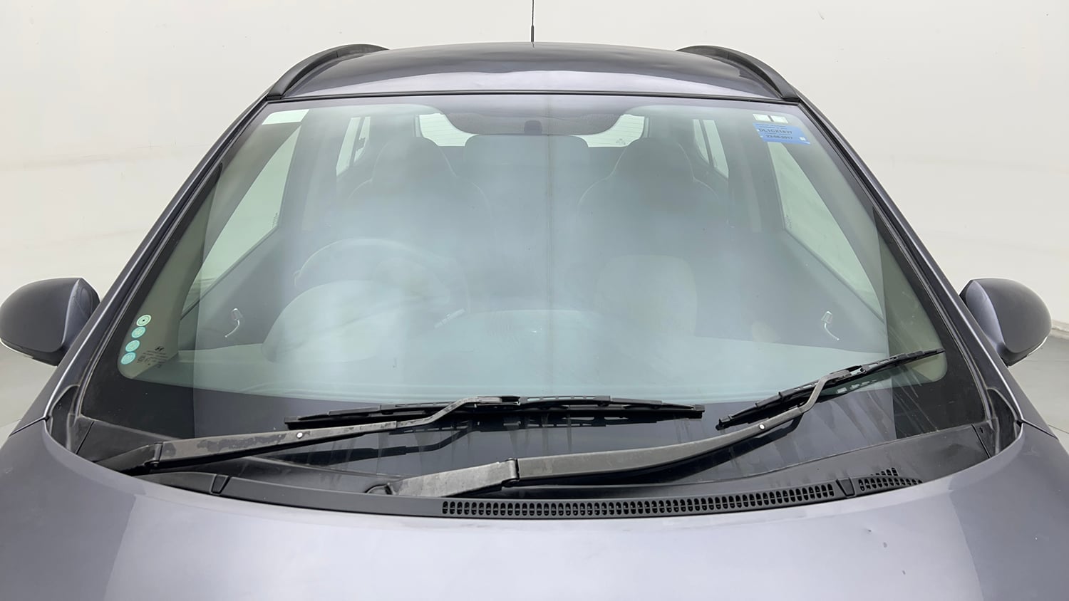 Used 2017 Hyundai Grand i10 Sportz (O) AT 1.2 Kappa VTVT Petrol Automatic exterior FRONT WINDSHIELD VIEW