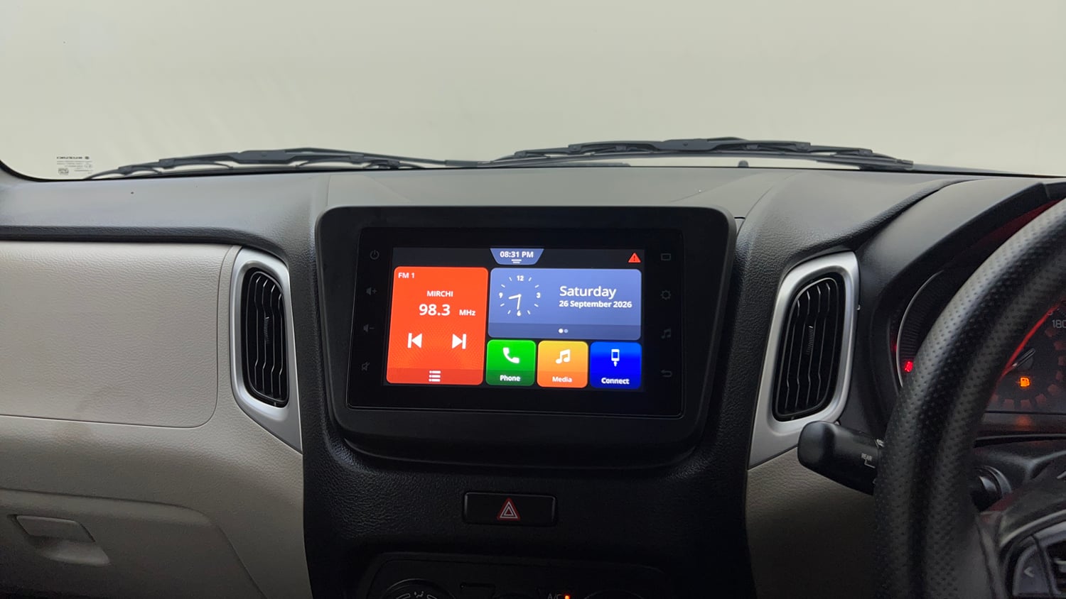 Used 2024 Maruti Suzuki Wagon R ZXI Plus 1.2 AGS Petrol Automatic top_features Touch screen infotainment system