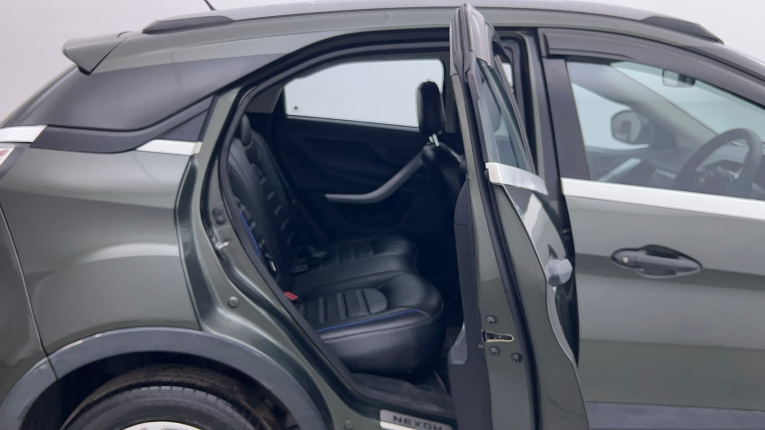 Used 2022 Tata Nexon XM (S) Petrol Manual interior RIGHT SIDE REAR DOOR CABIN VIEW