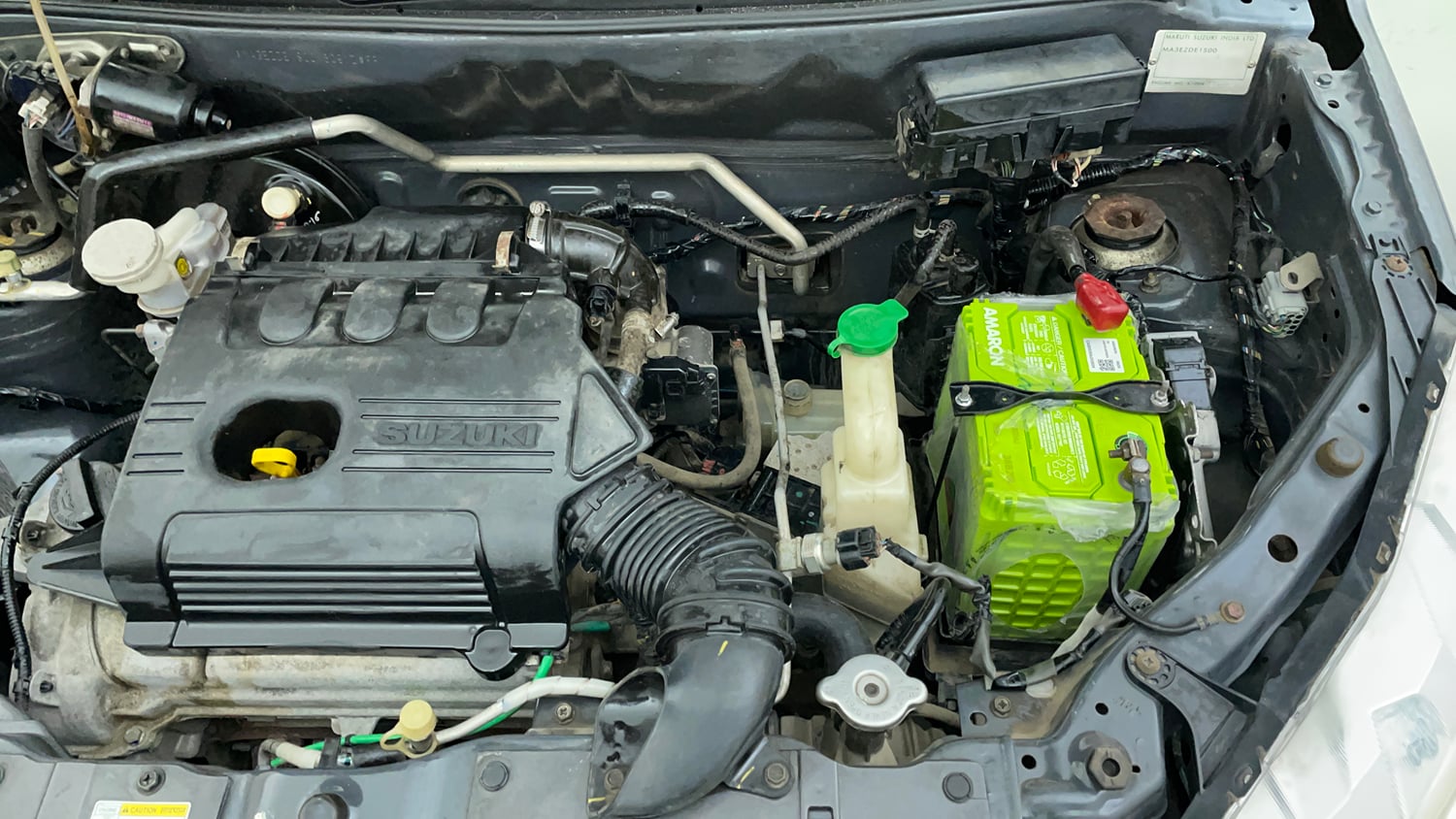 Used 2015 Maruti Suzuki Alto K10 VXi AMT Petrol Automatic engine ENGINE LEFT SIDE VIEW