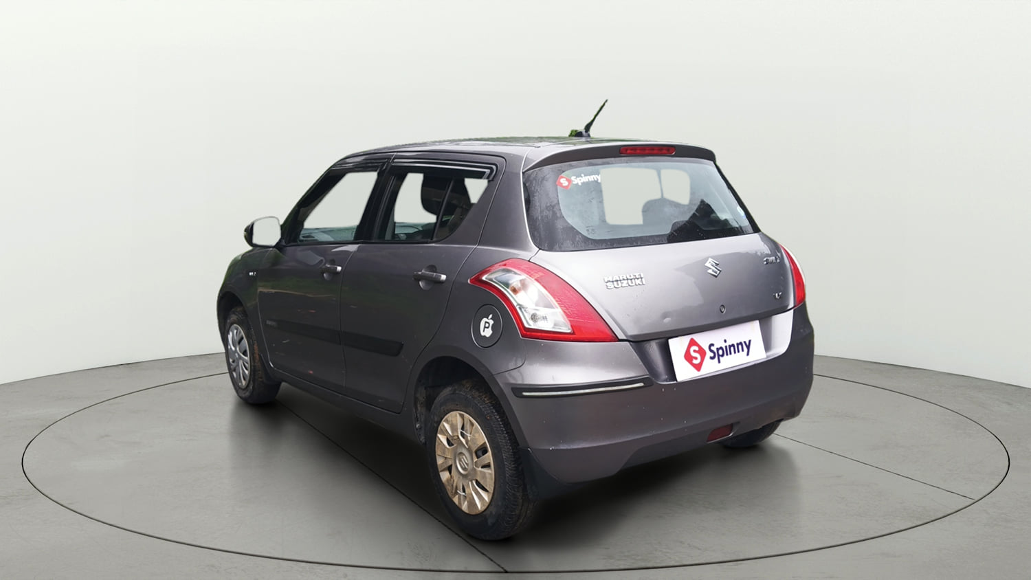 Used 2015 Maruti Suzuki Swift VXi Petrol Manual exterior LEFT REAR CORNER VIEW