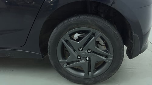 Used 2023 Hyundai i20 Sportz 1.2 IVT Petrol Automatic tyres LEFT REAR TYRE RIM VIEW
