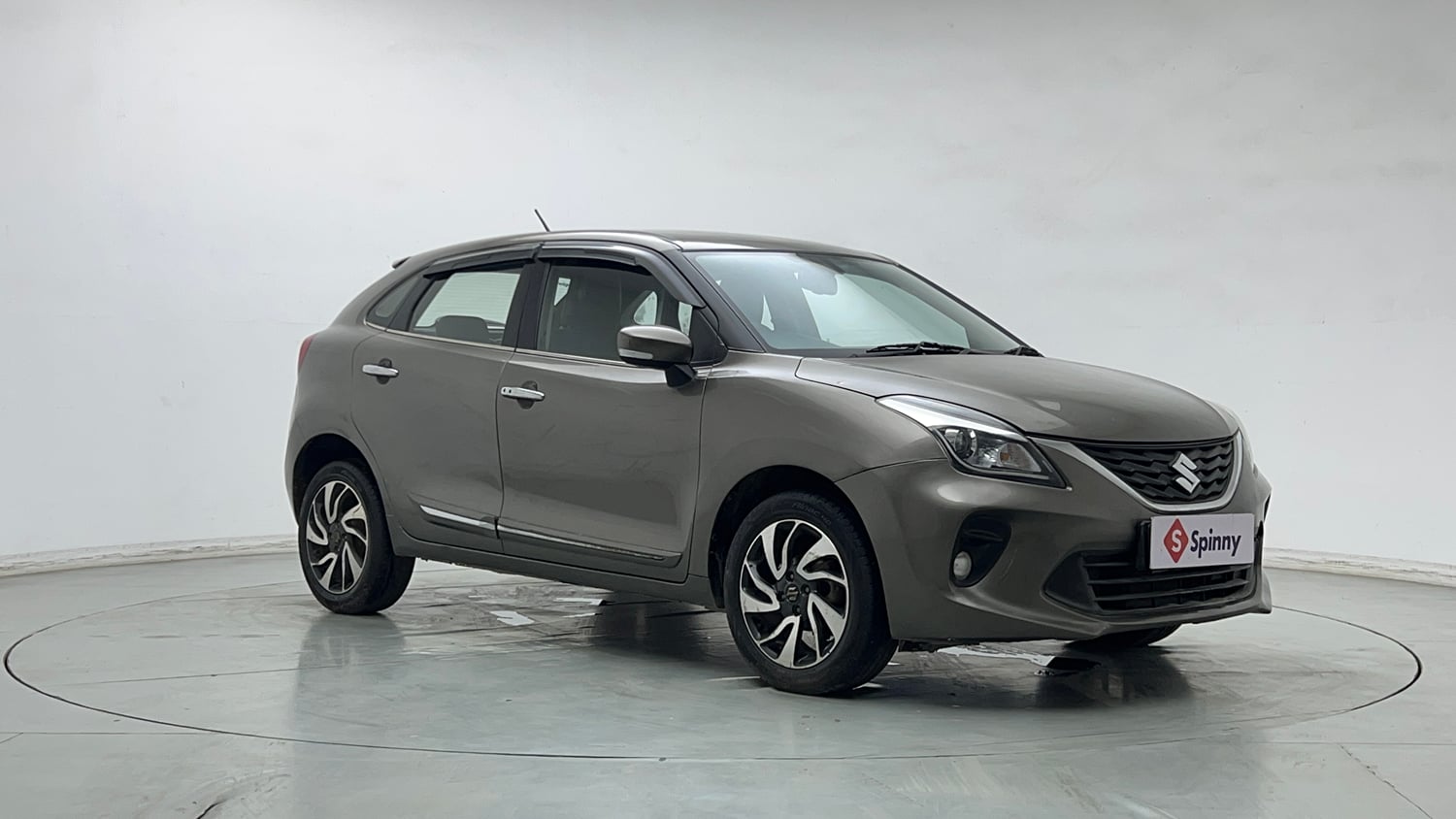 Used 2019 Maruti Suzuki Baleno Zeta Petrol Manual exterior RIGHT FRONT CORNER VIEW