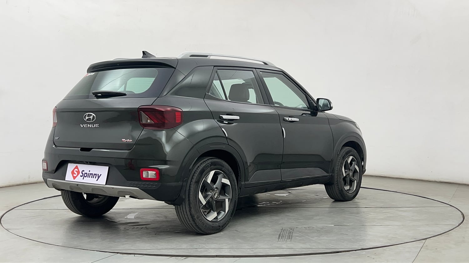 Used 2019 hyundai Venue SX 1.0 (O) Turbo Petrol Petrol Manual exterior RIGHT REAR CORNER VIEW