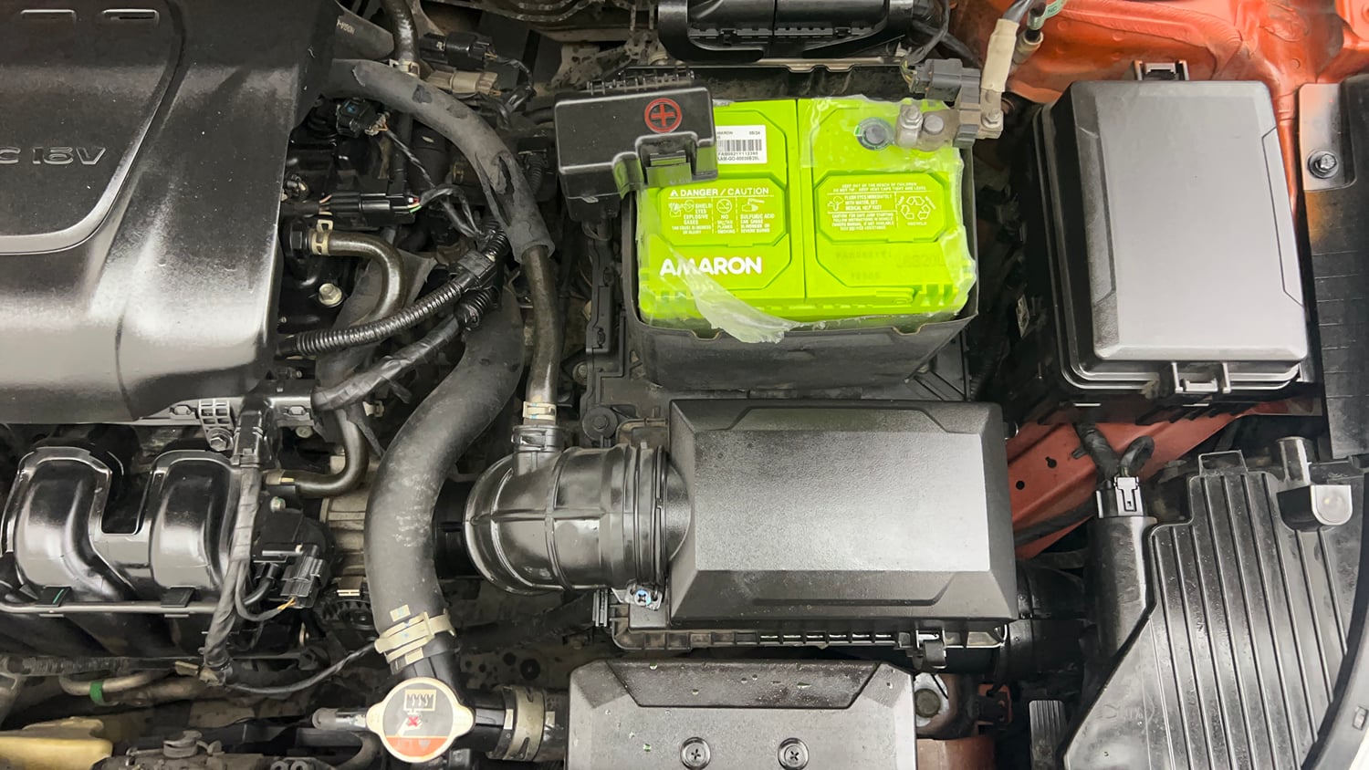 Used 2018 Hyundai Verna EX 1.6 VTVT AT Petrol Automatic engine ENGINE LEFT SIDE VIEW