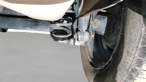 Used 2023 Tata Punch Accomplished MT Petrol Manual extra REAR RIGHT UNDERBODY VIEW