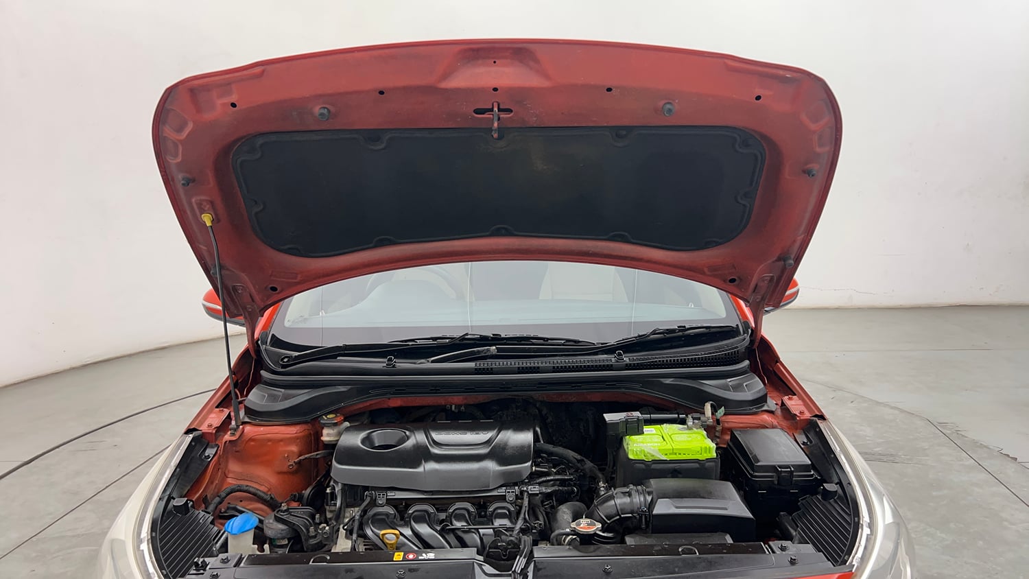 Used 2018 Hyundai Verna EX 1.6 VTVT AT Petrol Automatic engine ENGINE & BONNET OPEN FRONT VIEW