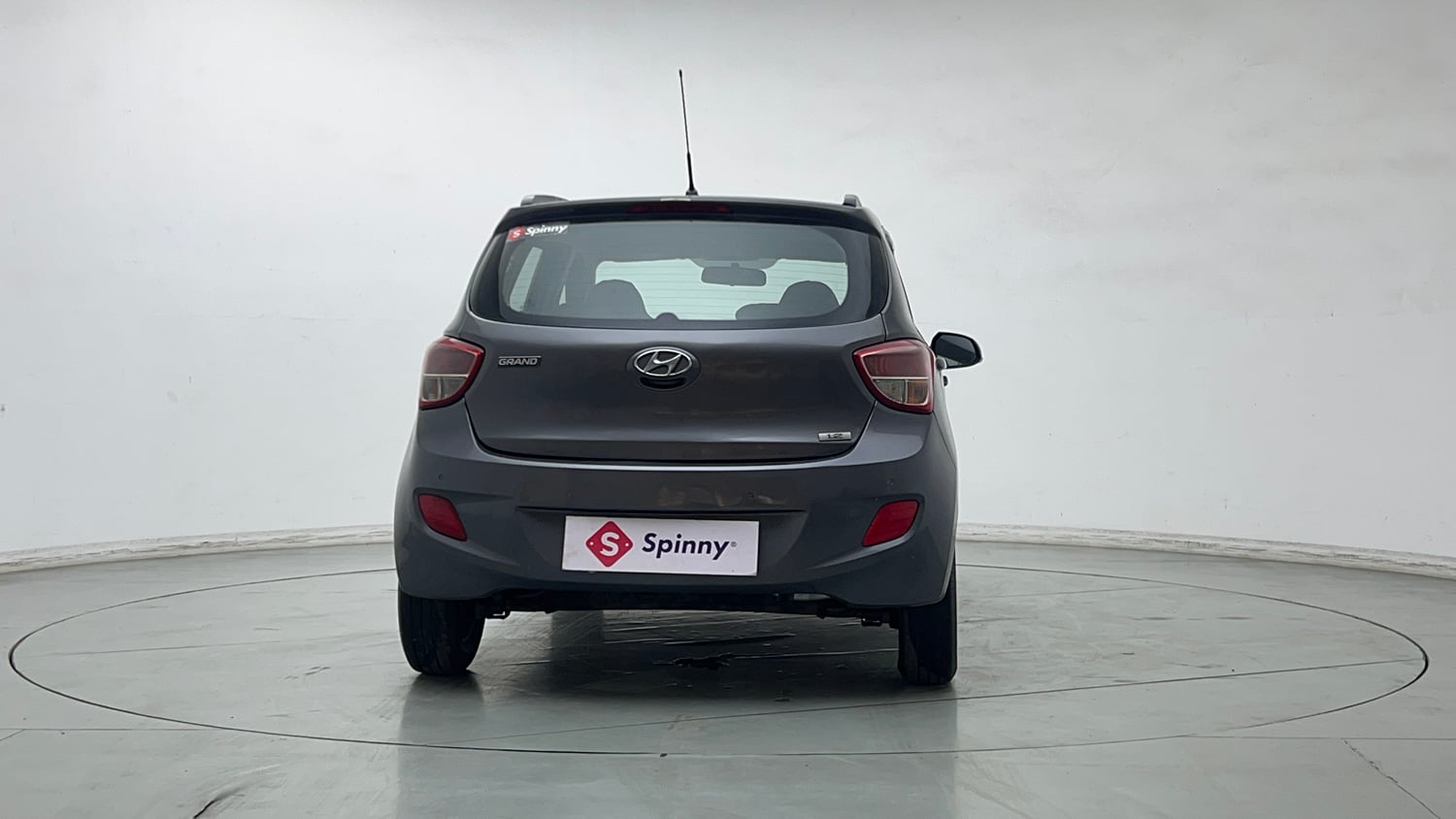 Used 2016 Hyundai Grand i10 Sportz 1.2 Kappa VTVT Petrol Manual exterior BACK VIEW