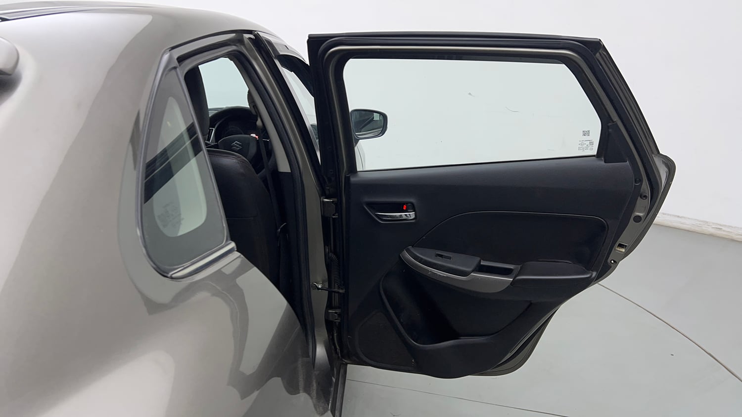 Used 2019 Maruti Suzuki Baleno Zeta Petrol Manual interior RIGHT REAR DOOR OPEN VIEW