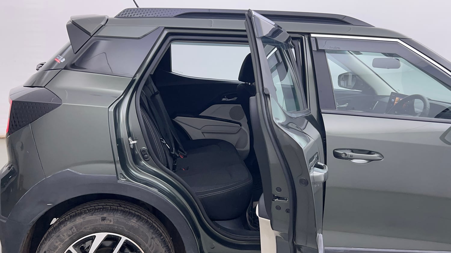Used 2024 Mahindra XUV 3XO AX5 1.2 Petrol Petrol Manual interior RIGHT SIDE REAR DOOR CABIN VIEW