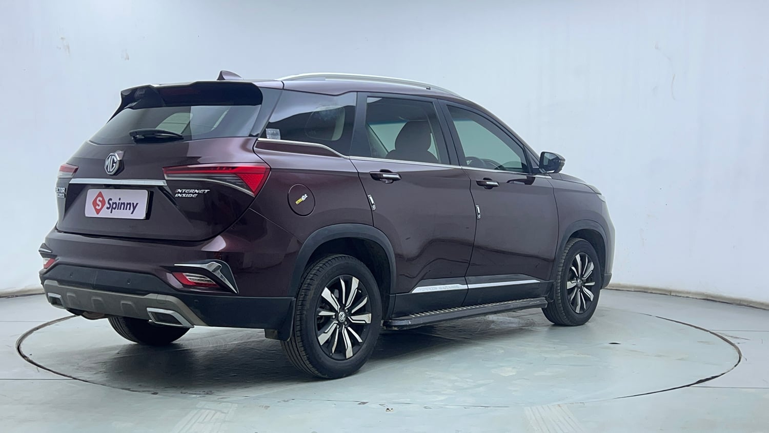 Used 2020 MG Motors Hector Plus Sharp 1.5 DCT Petrol Petrol Automatic exterior RIGHT REAR CORNER VIEW