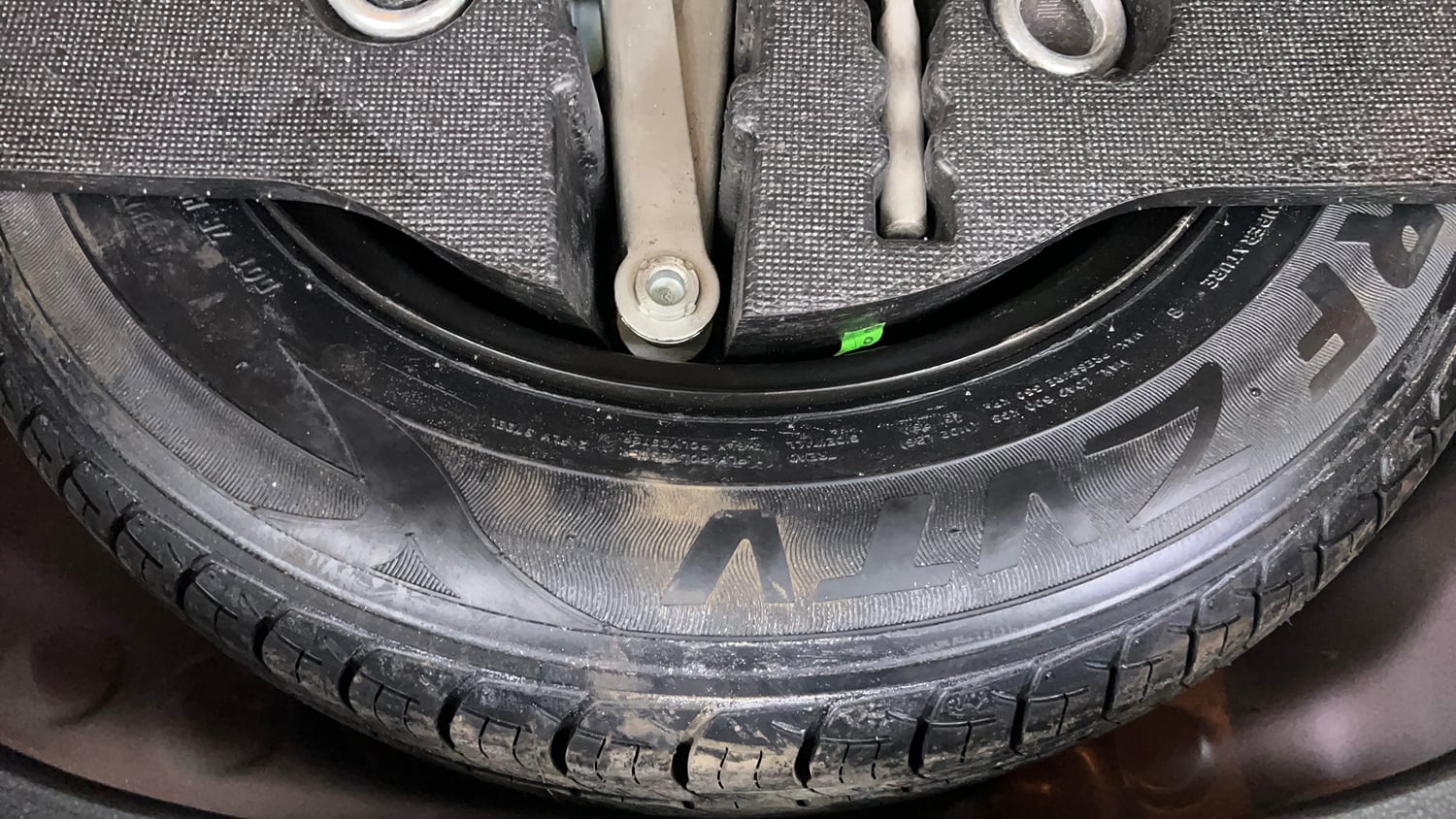 Used 2015 Honda Jazz SV Petrol Petrol Manual tyres SPARE TYRE VIEW