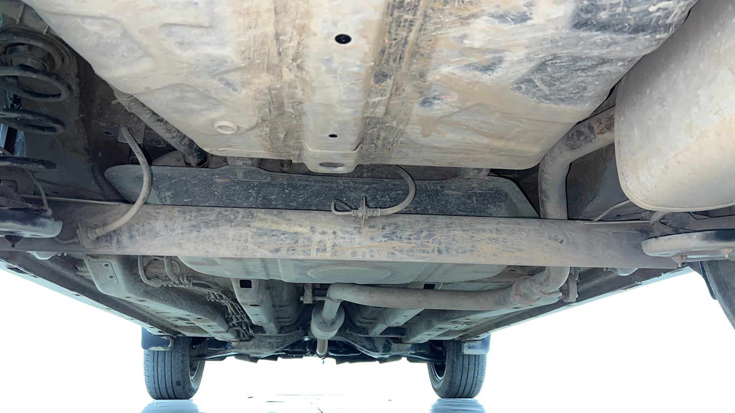 Used 2022 Tata Nexon XZA Plus (HS) Petrol Automatic extra REAR UNDERBODY VIEW (TAKEN FROM REAR)