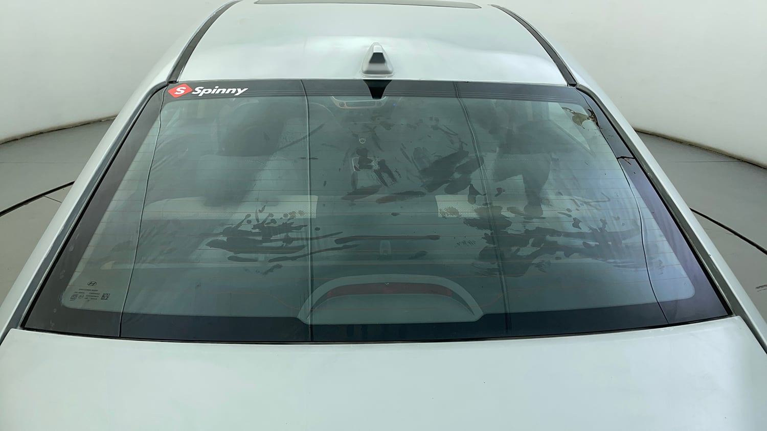 Used 2018 Hyundai Verna SX (O) 1.6 VTVT AT Petrol Automatic exterior BACK WINDSHIELD VIEW