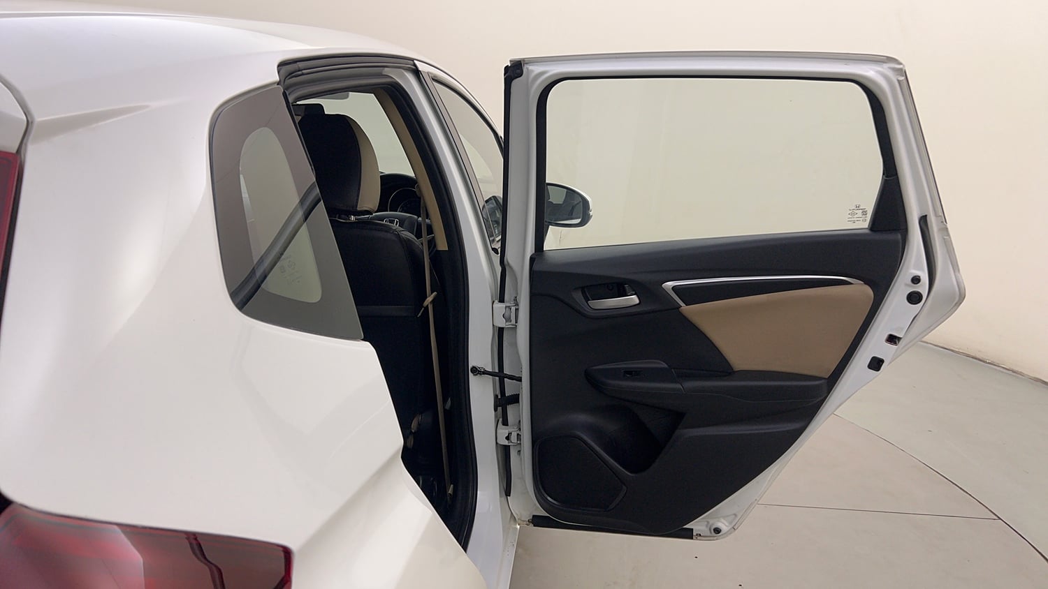 Used 2018 Honda Jazz V AT Petrol Petrol Automatic interior RIGHT REAR DOOR OPEN VIEW