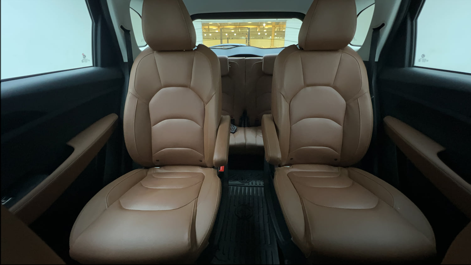 Used 2020 MG Motors Hector Plus Sharp 1.5 DCT Petrol Petrol Automatic interior REAR SEAT CONDITION VIEW