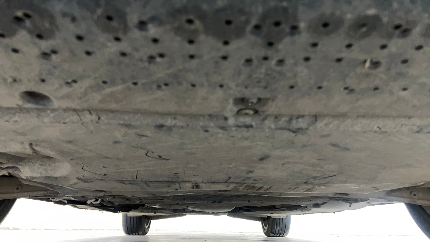 Used 2021 Audi A4 Premium Plus 40 TFSI Petrol Automatic extra FRONT LEFT UNDERBODY VIEW