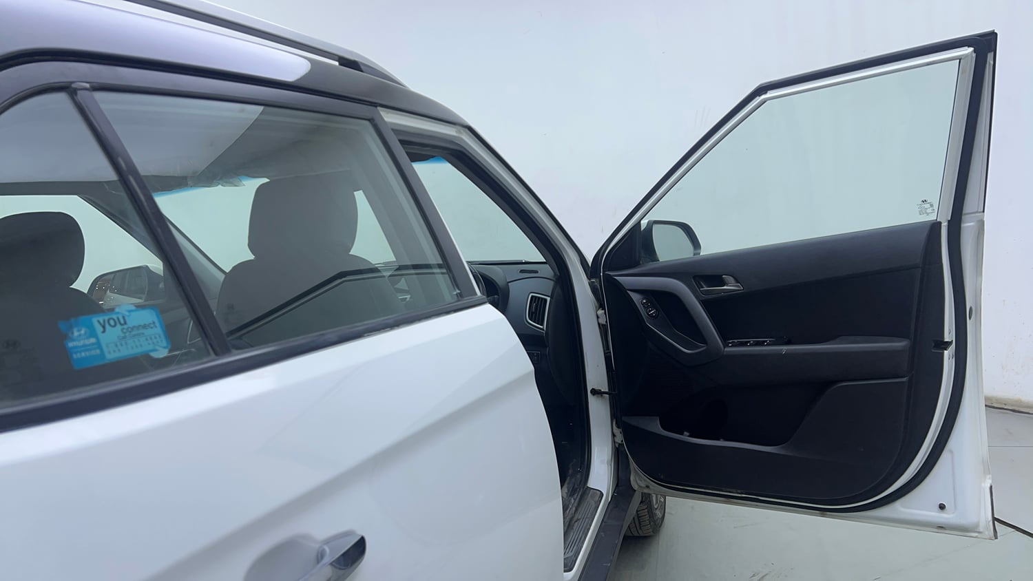 Used 2017 Hyundai Creta 1.6 SX Plus Petrol Special Edition Petrol Manual interior RIGHT FRONT DOOR OPEN VIEW