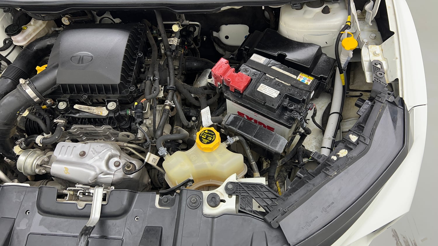 Used 2024 Tata Nexon Pure (S) 1.2 Petrol 6AMT Petrol Automatic engine ENGINE LEFT SIDE VIEW