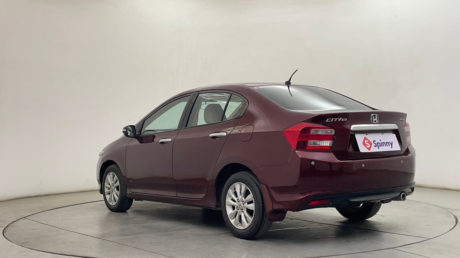 Used 2012 Honda City 1.5 V AT Petrol Automatic exterior LEFT REAR CORNER VIEW