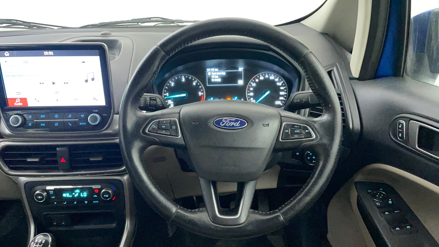 Used 2019 Ford EcoSport Titanium 1.5L TDCi Diesel Manual interior STEERING VIEW