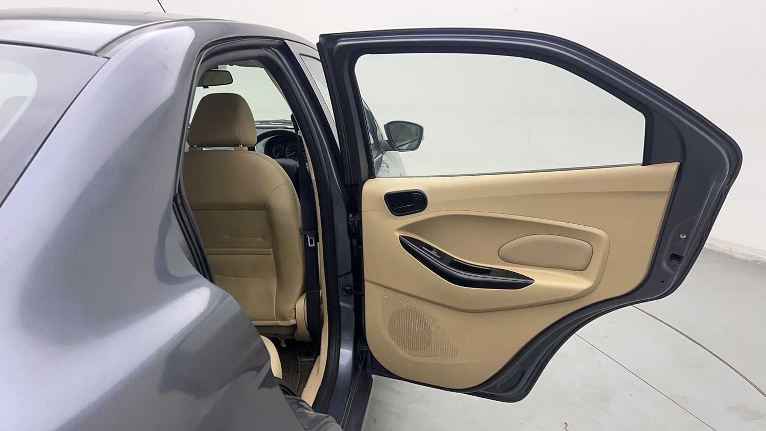 Used 2016 Ford Figo Aspire Trend 1.2 Ti-VCT Petrol Manual interior RIGHT REAR DOOR OPEN VIEW