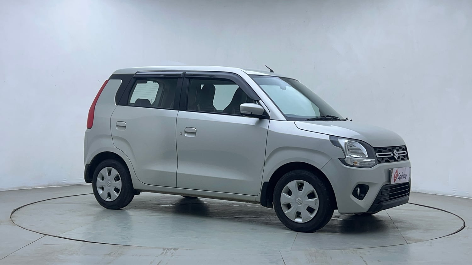 Used 2021 Maruti Suzuki Wagon R ZXi 1.2 Petrol Manual exterior RIGHT FRONT CORNER VIEW